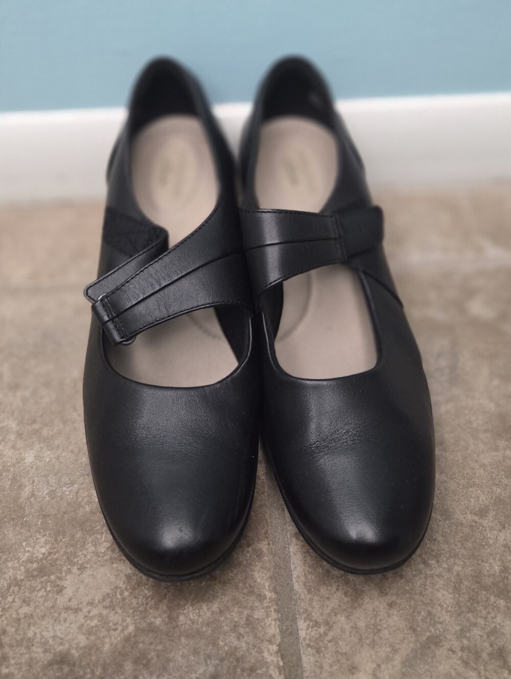 Clark's Black Emslie Lulin Mary Jane Women's Pumps Sz 8.5 NWOT